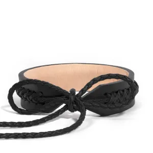 Braided Leather Choker