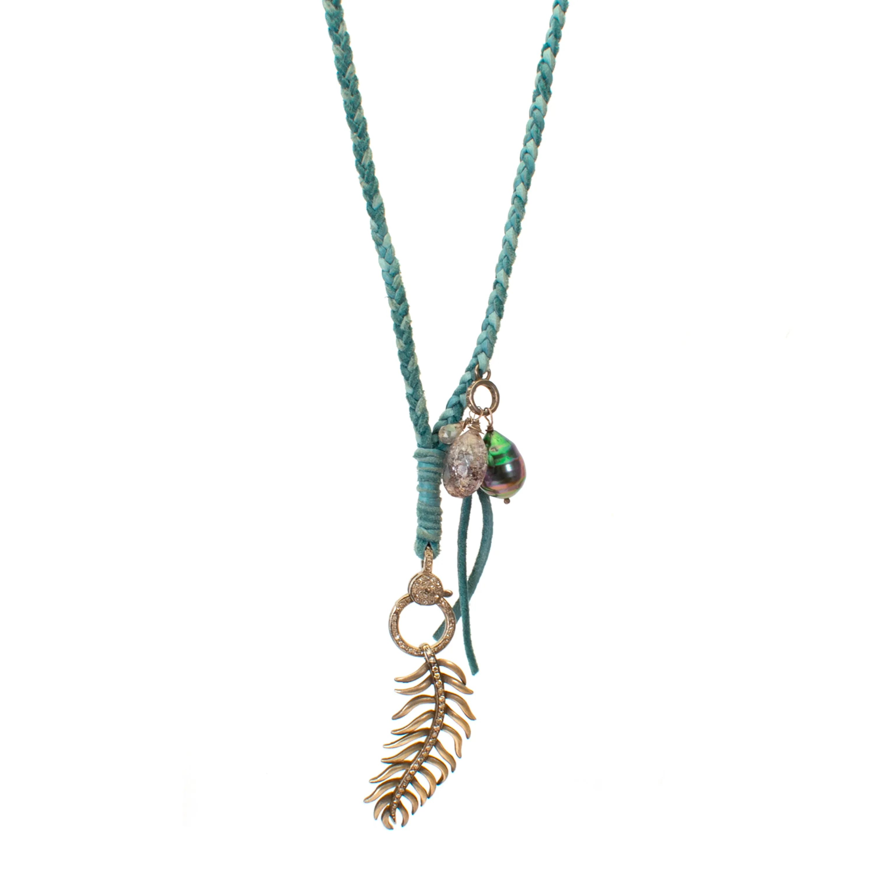 Braided Leather Necklace