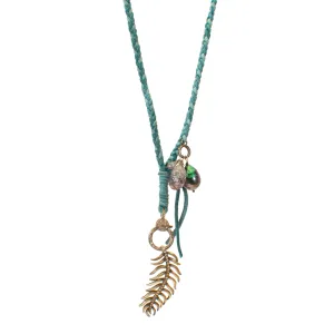 Braided Leather Necklace