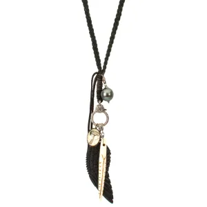 Braided Leather Necklace