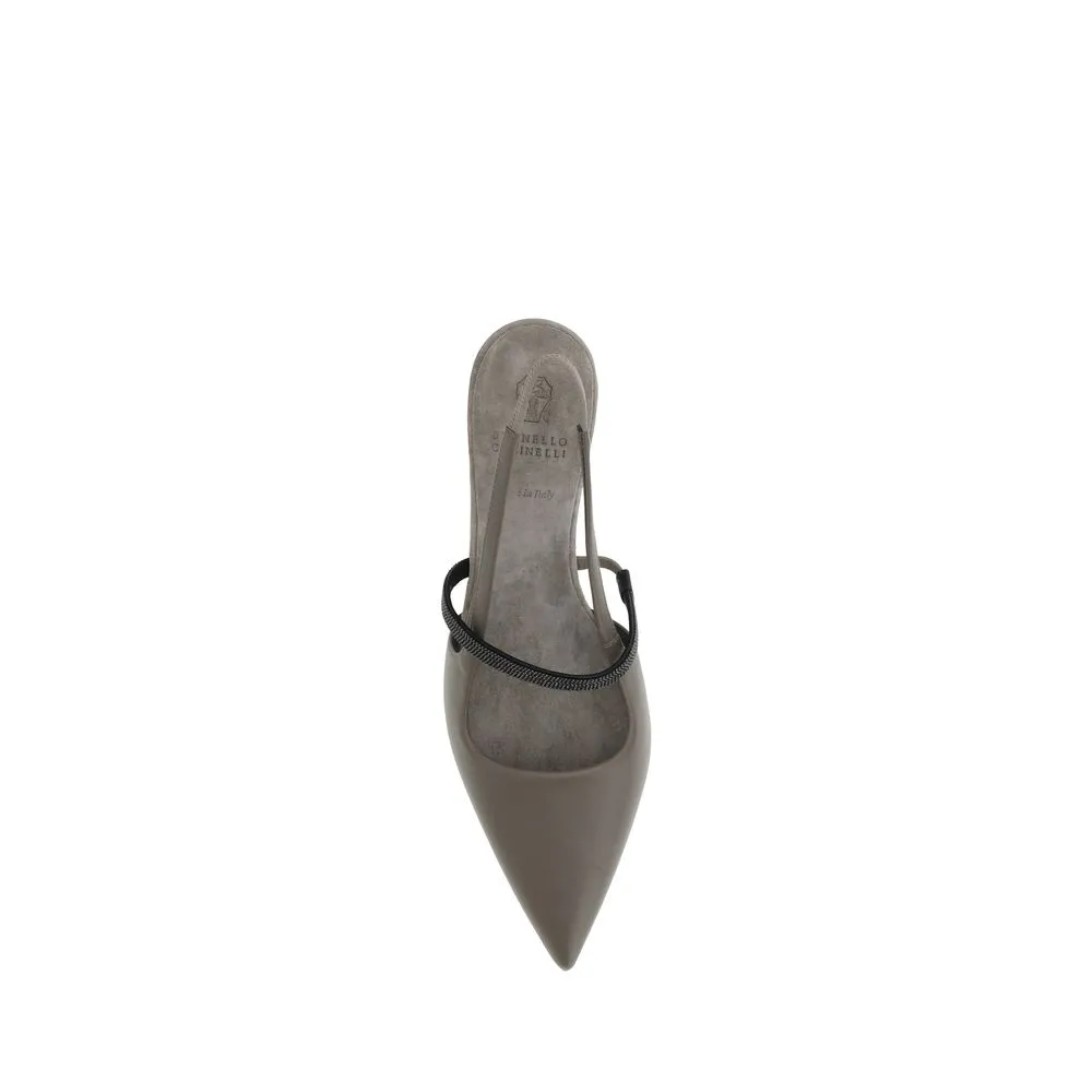 Brunello Cucinelli Leather Women's Pumps