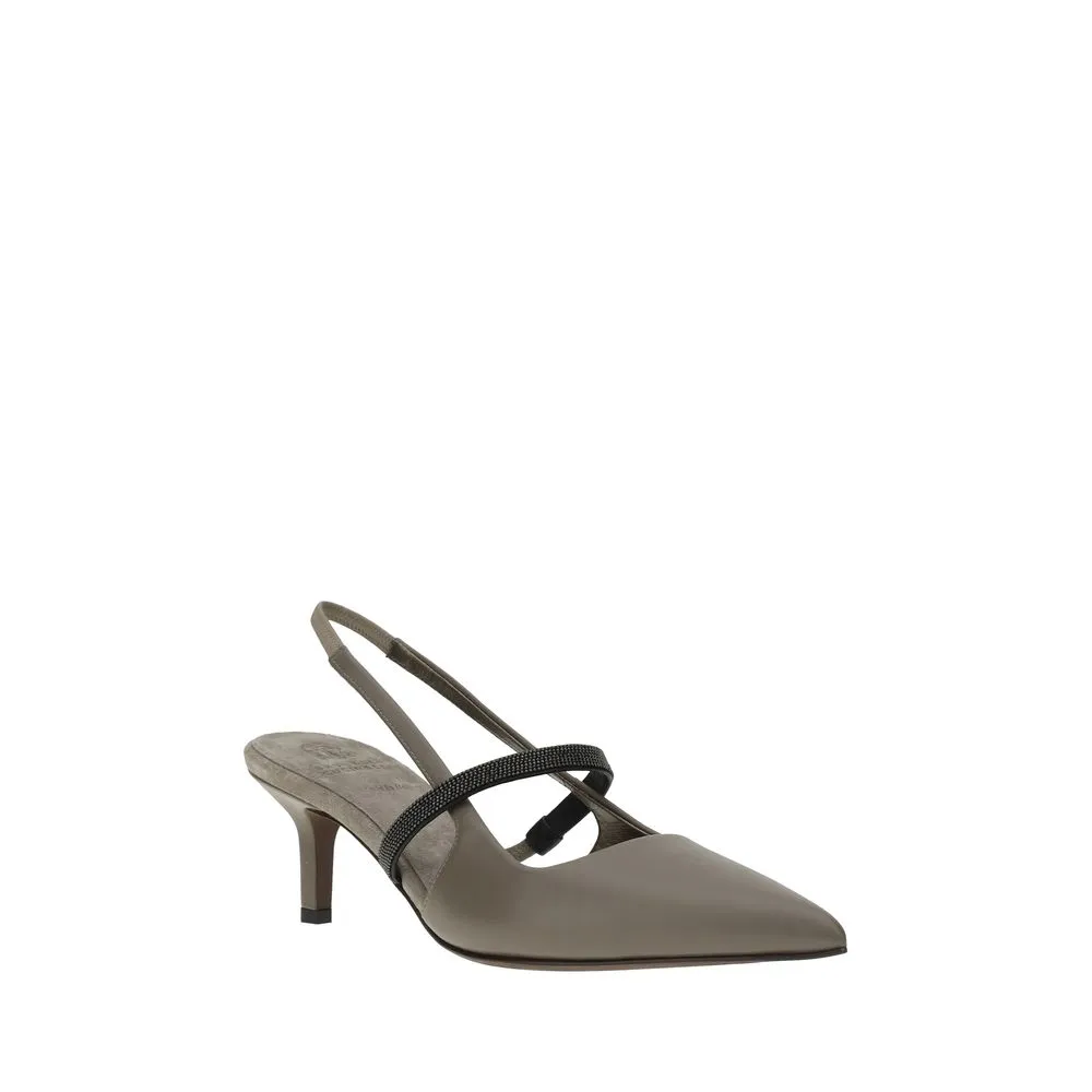 Brunello Cucinelli Leather Women's Pumps
