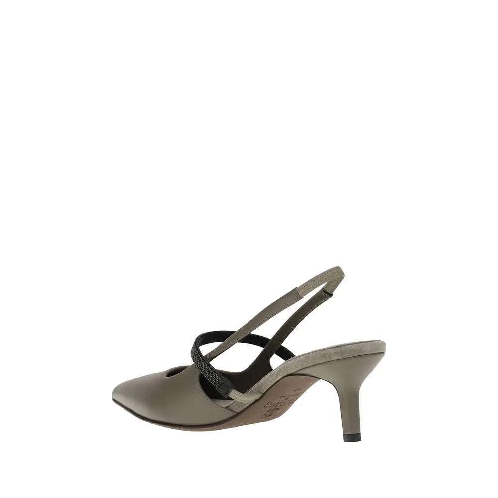 Brunello Cucinelli Leather Women's Pumps