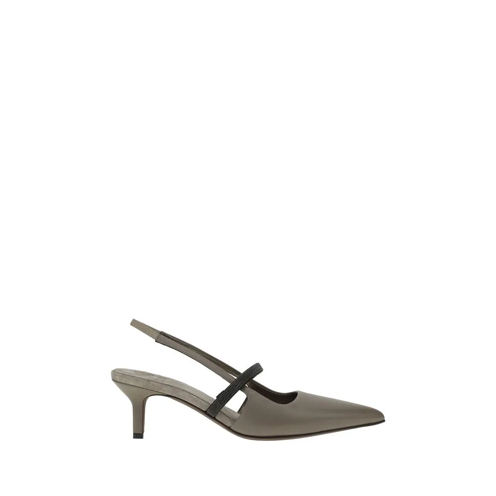 Brunello Cucinelli Leather Women's Pumps
