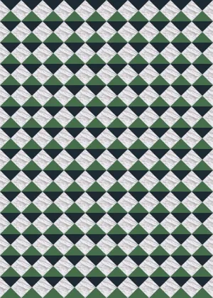 C H Designs "Cafe Verde" Vinyl Floorcloth - Spicher & Co.