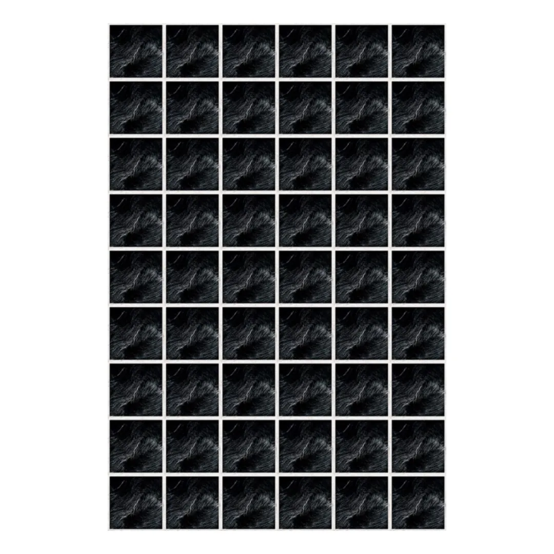 C H Designs "Night Way" Vinyl Floorcloth - Spicher & Co.