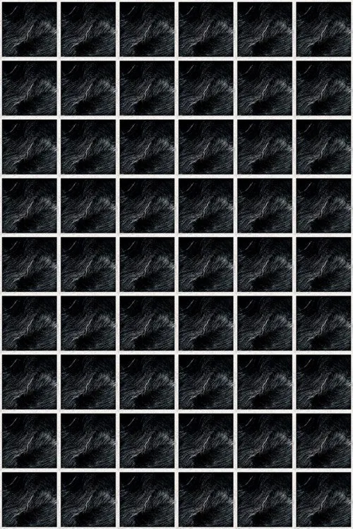 C H Designs "Night Way" Vinyl Floorcloth - Spicher & Co.