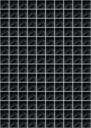 C H Designs "Night Way" Vinyl Floorcloth - Spicher & Co.