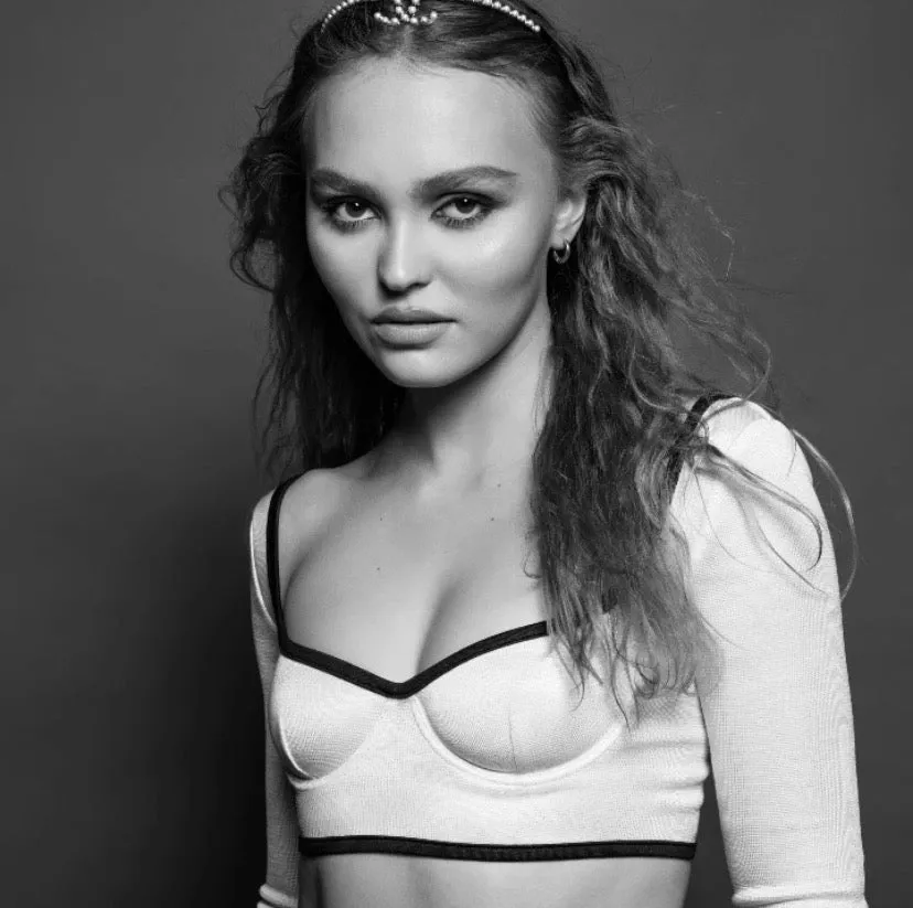 Chanel SS21 Silk Bustier Crop Top
