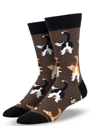 Cheeky Kitties Men's Socks