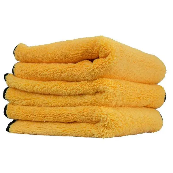 Chemical Guys Professional Grade  Microfiber Towel, Yellow, 40x40cm, Pack of 3