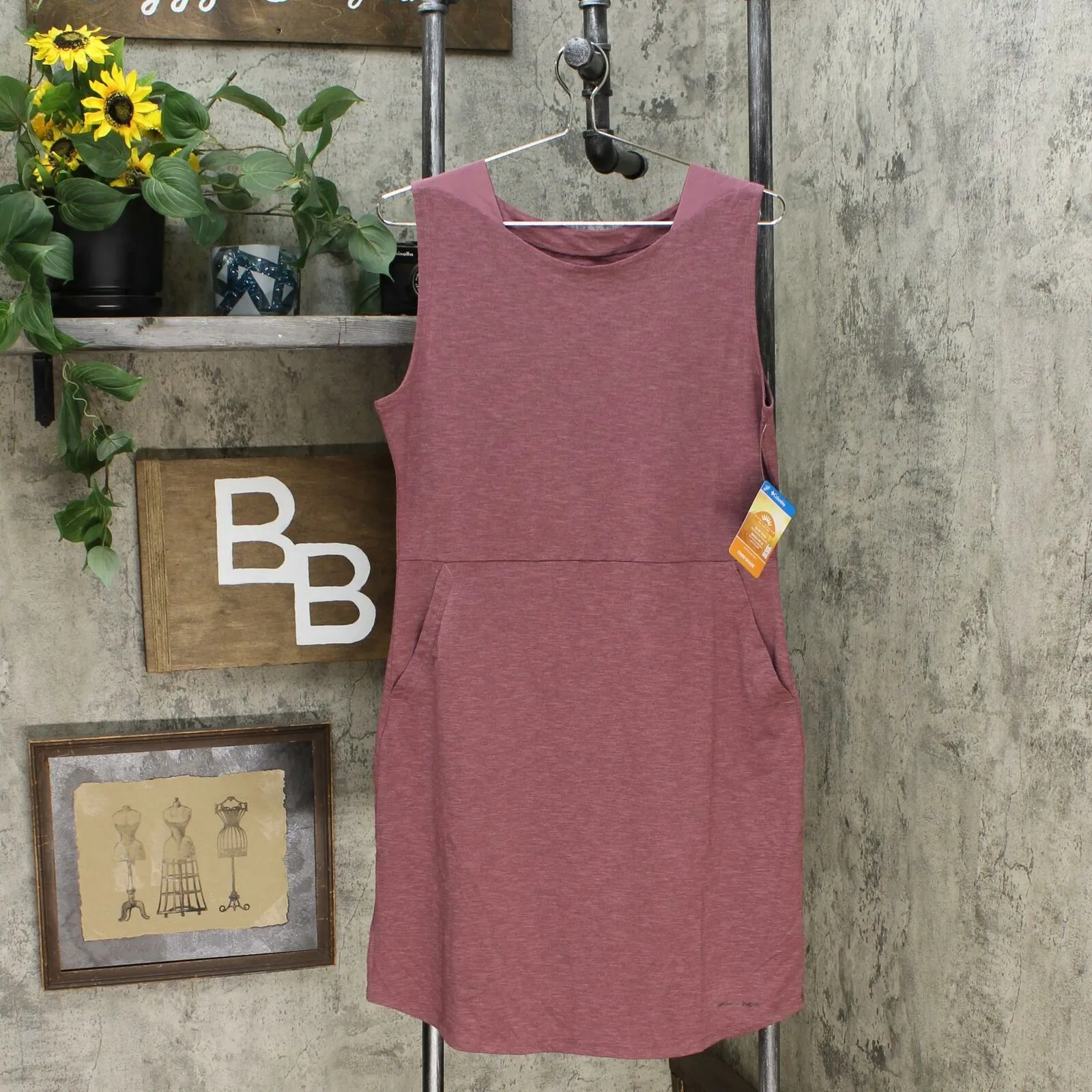 Columbia Women's Omni Shade Tank Dress With Sun Protection