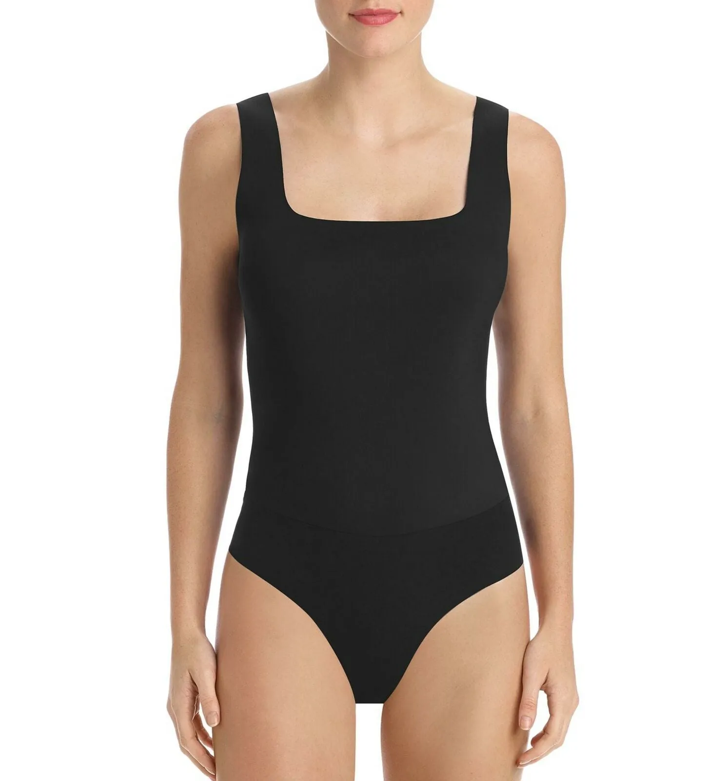 Commando Women's Square Neck Bonded Bodysuit. BDS152