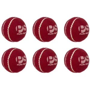 Cricket - Cricket/Tennis Ball - Colour: Red - Size: Junior - Box of 6