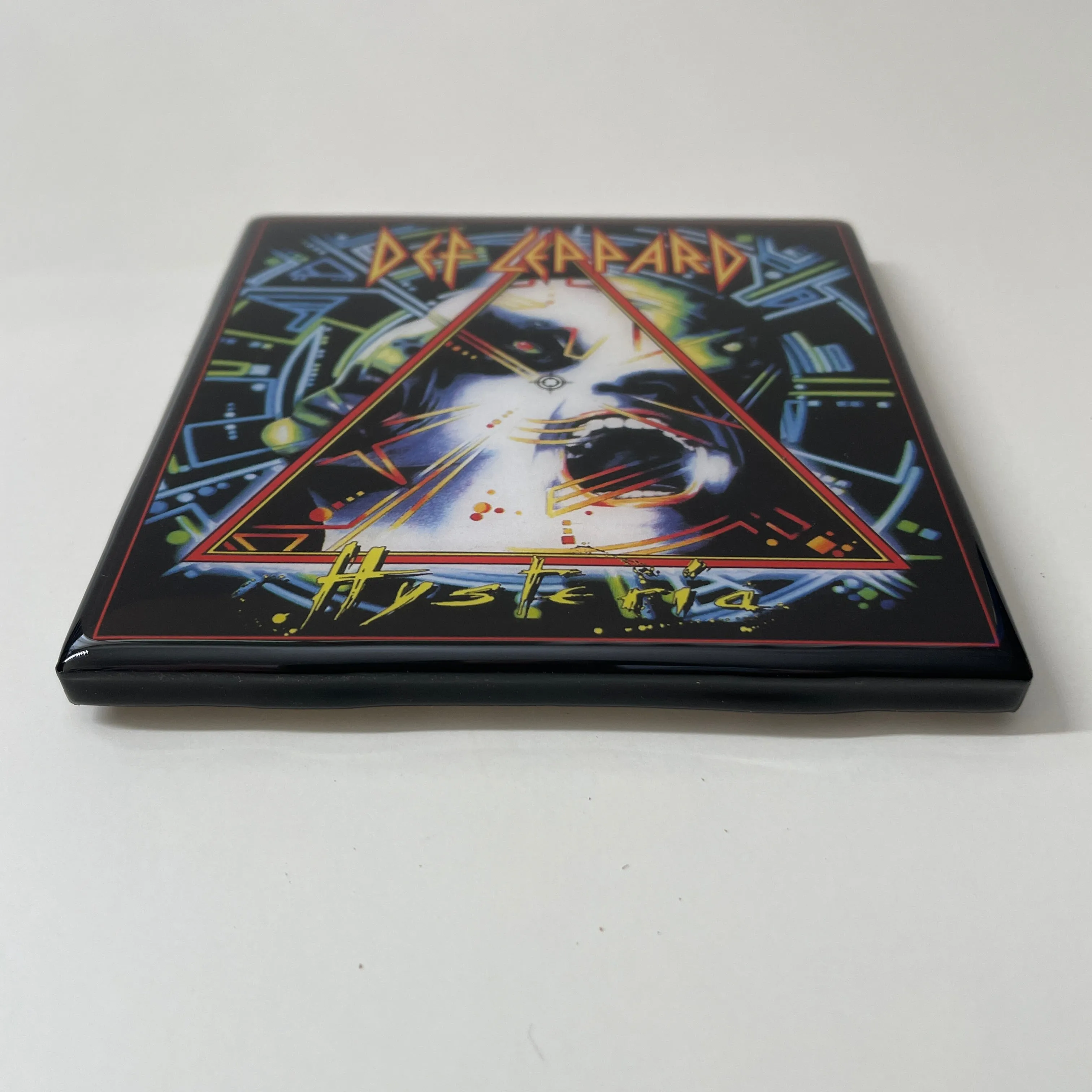 DEF LEPPARD Hysteria Coaster Custom Ceramic Tile