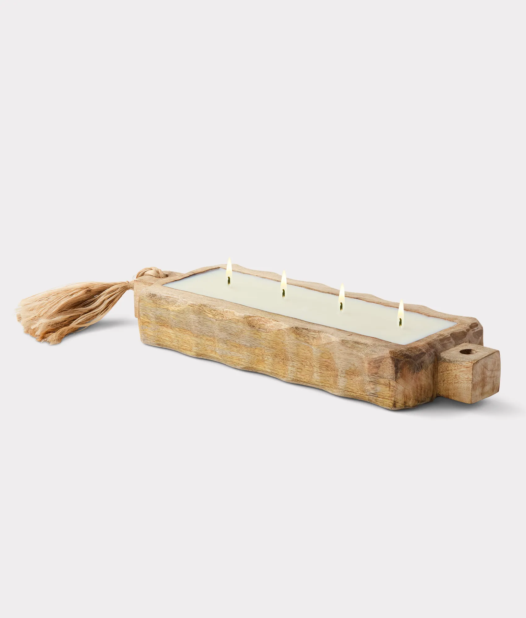 Driftwood Candle Tray 44 Oz :: Brown