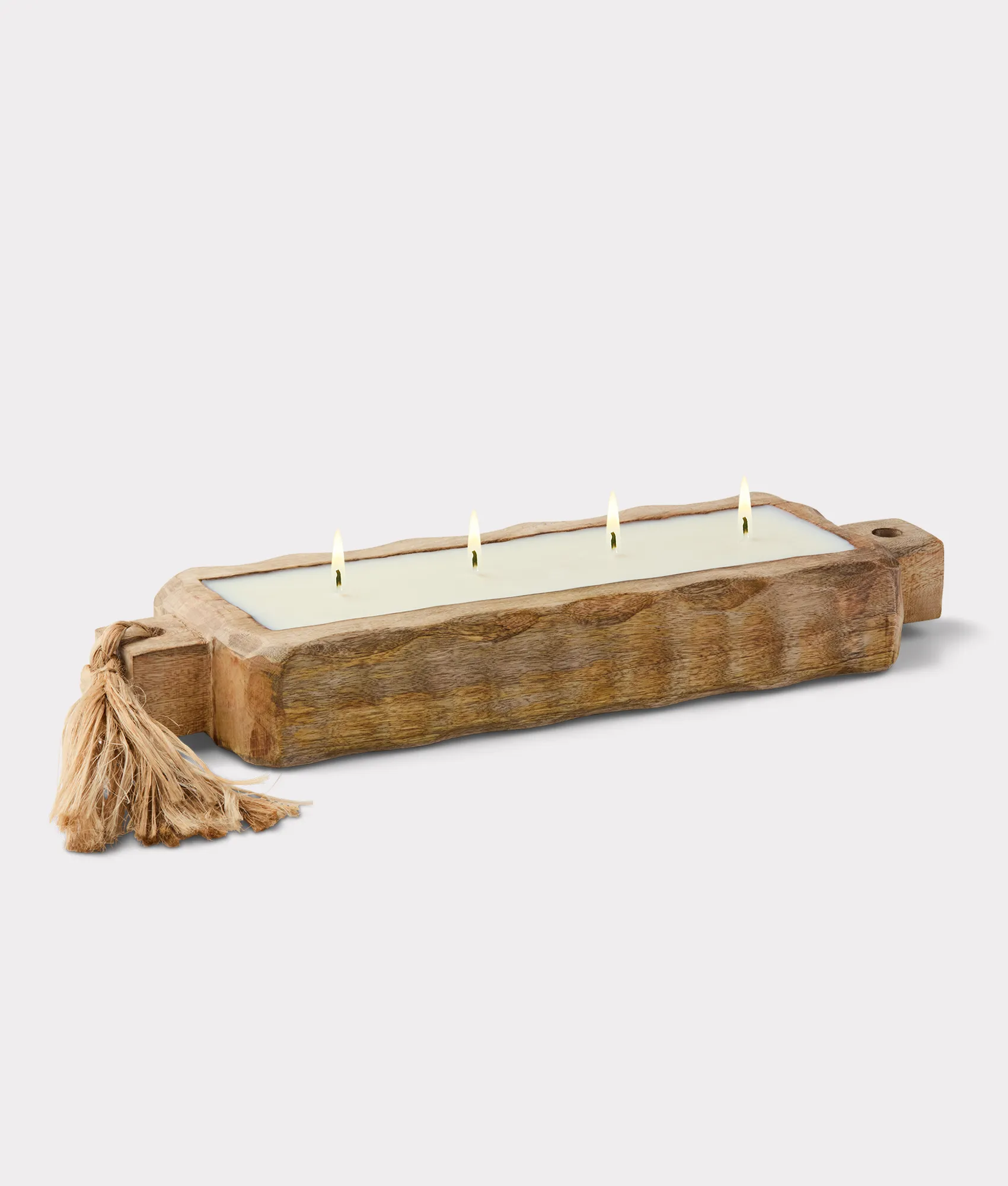 Driftwood Candle Tray 44 Oz :: Brown