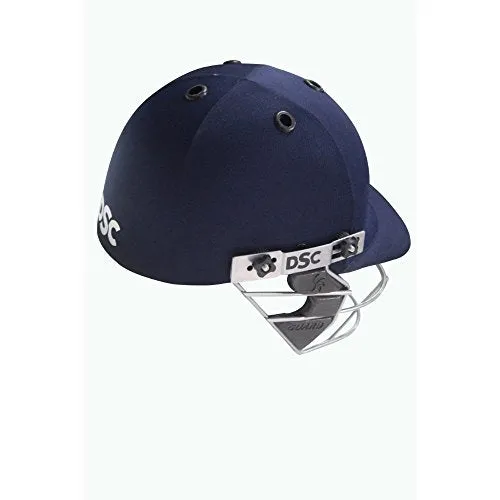 DSC 1500214 Guard Cricket Helmet Large (Navy) & DSC 1500398 Intense Attitude Cricket Batting Gloves Men's Right (Colour May Vary) Combo