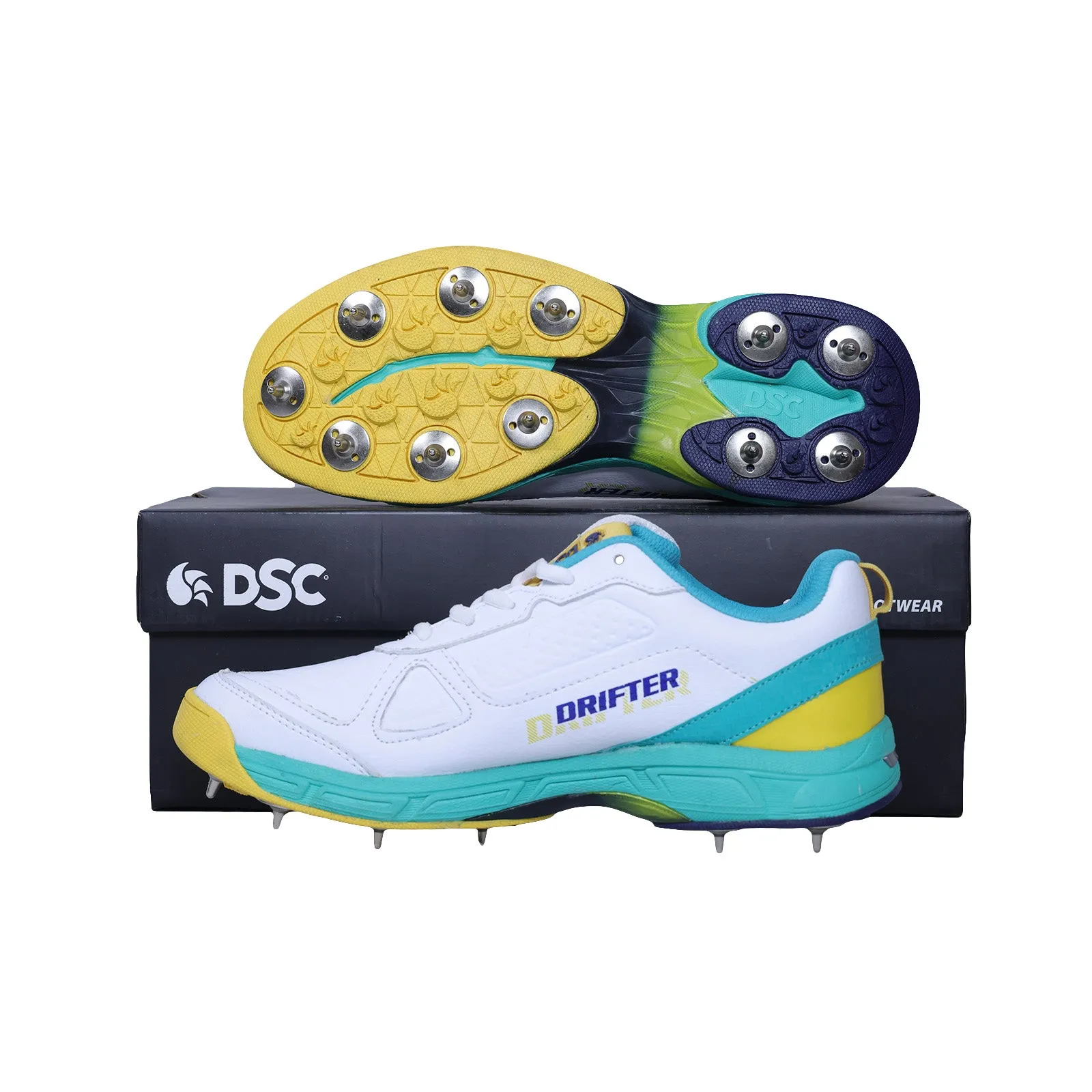 Dsc Drifter Cricket Spikes Shoes Size
