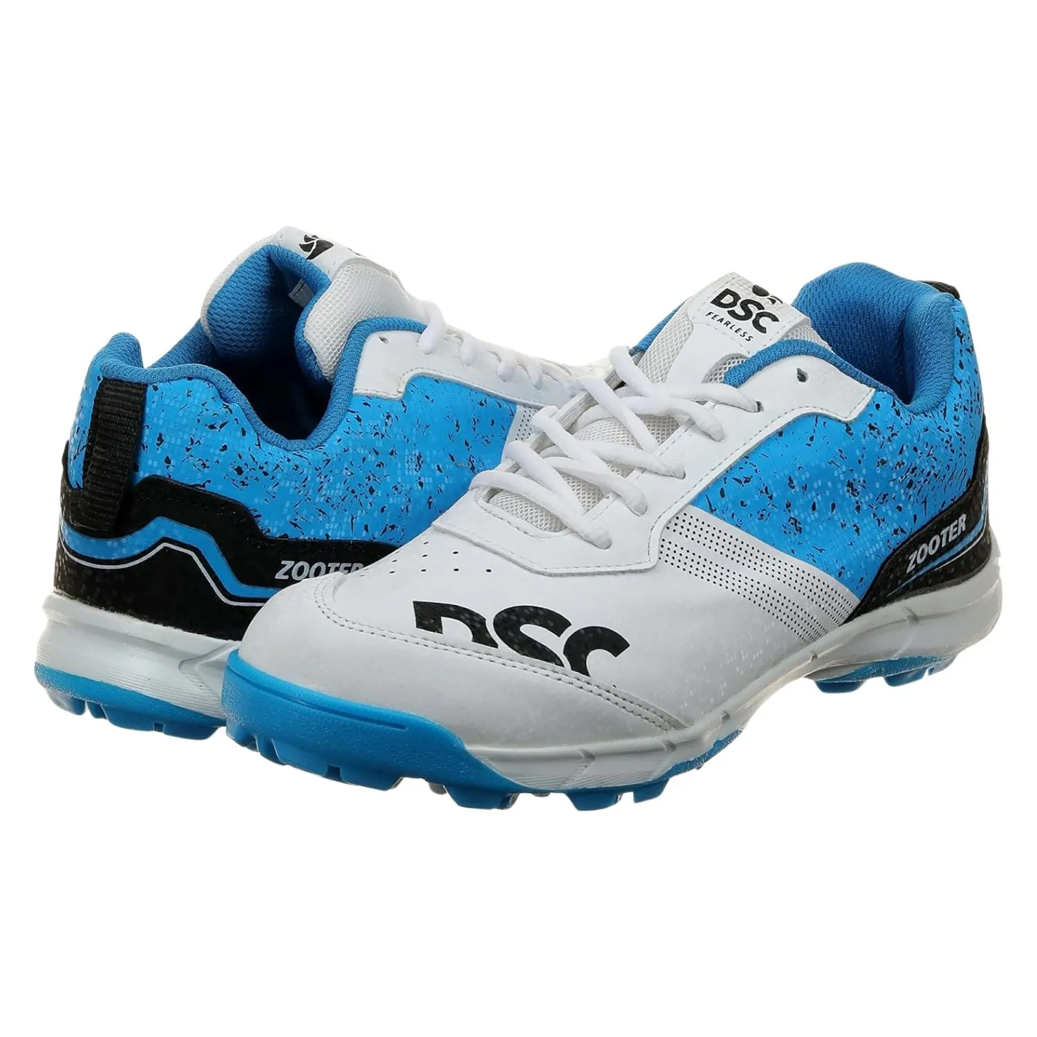 DSC Zooter Cricket Shoes (PVC Studs) | Lightweight Synthetic Upper | Ideal for Turf & Hard Pitches