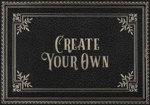 English Library "Lexicon" Customized Vinyl Mat - Spicher & Co.