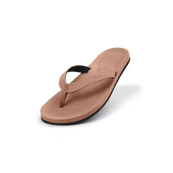 ESSNTLS Womens Thongs - Rust