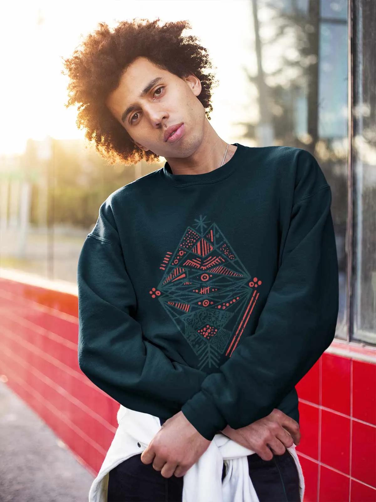 Exotic Tribal | Printed Unisex Sweatshirt