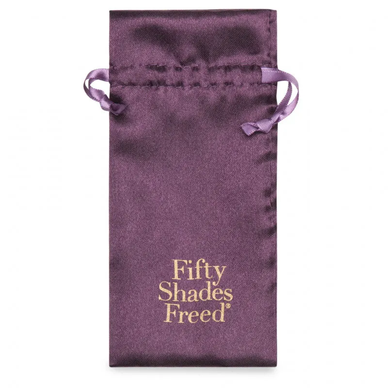 Fifty Shades Freed I Want You. Now. Steel Love  Ring