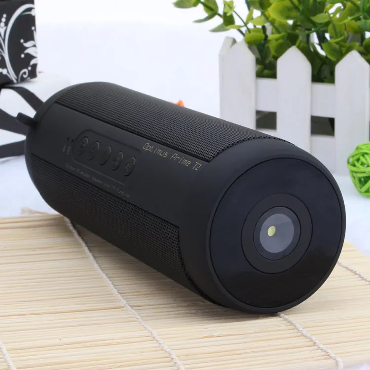 Flashy Trends Wireless T2 Portable Waterproof Bluetooth Outdoor Mini Column Box Speaker Supports TF card FM Stereo Hi-Fi