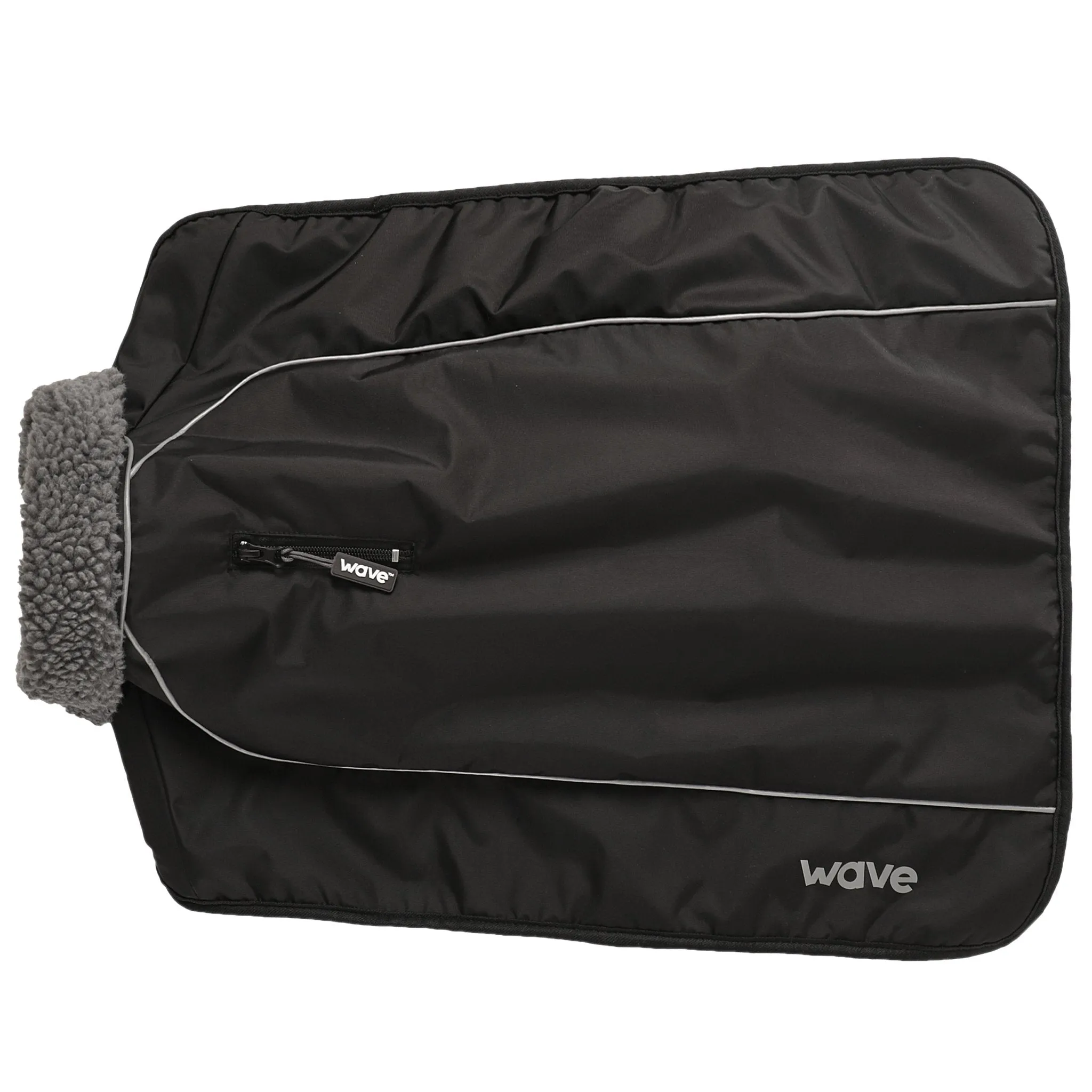 Fleece-Lined Waterproof Dog Robe