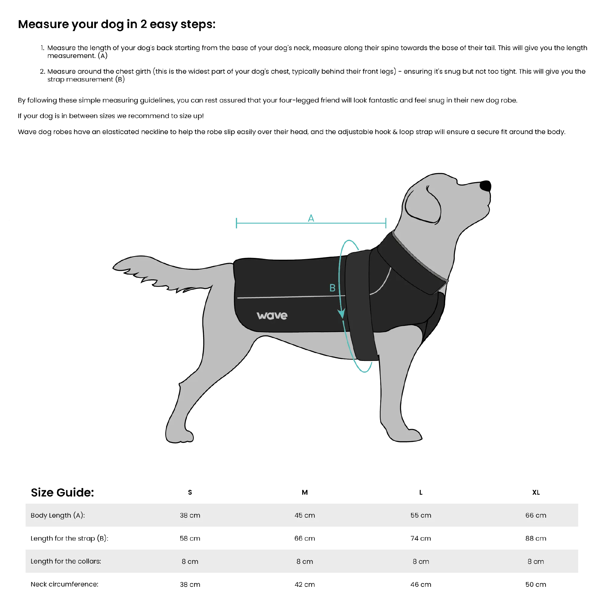 Fleece-Lined Waterproof Dog Robe