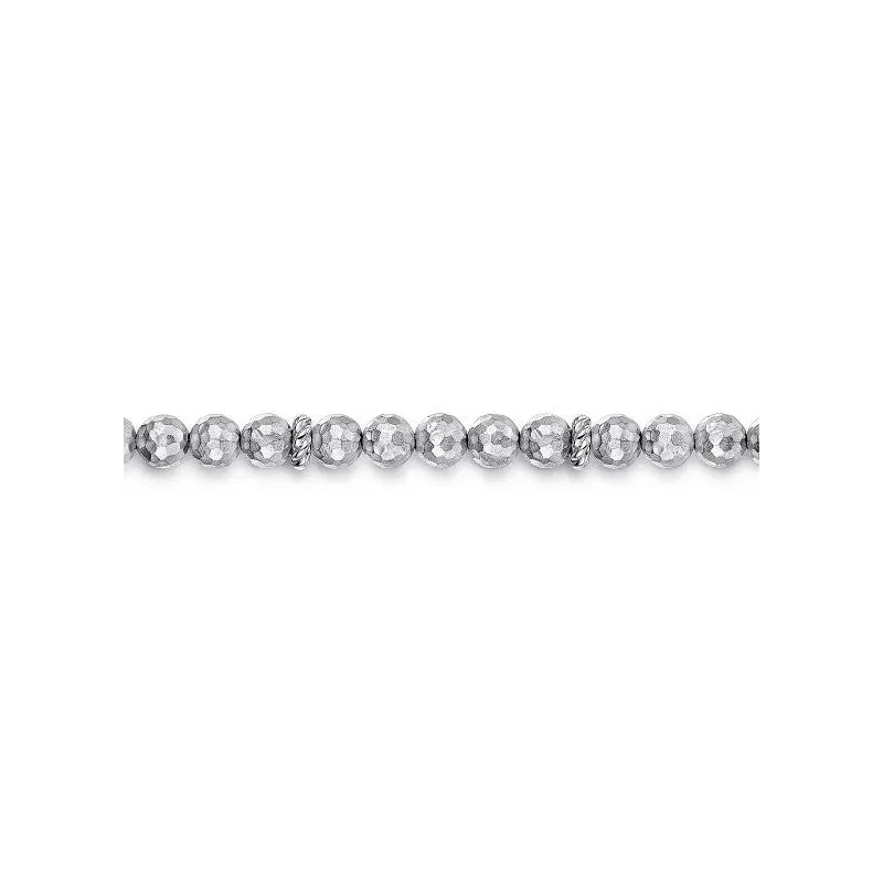 Gabriel & Co. Faceted Bead Men's Bracelet