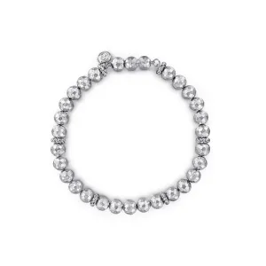 Gabriel & Co. Faceted Bead Men's Bracelet
