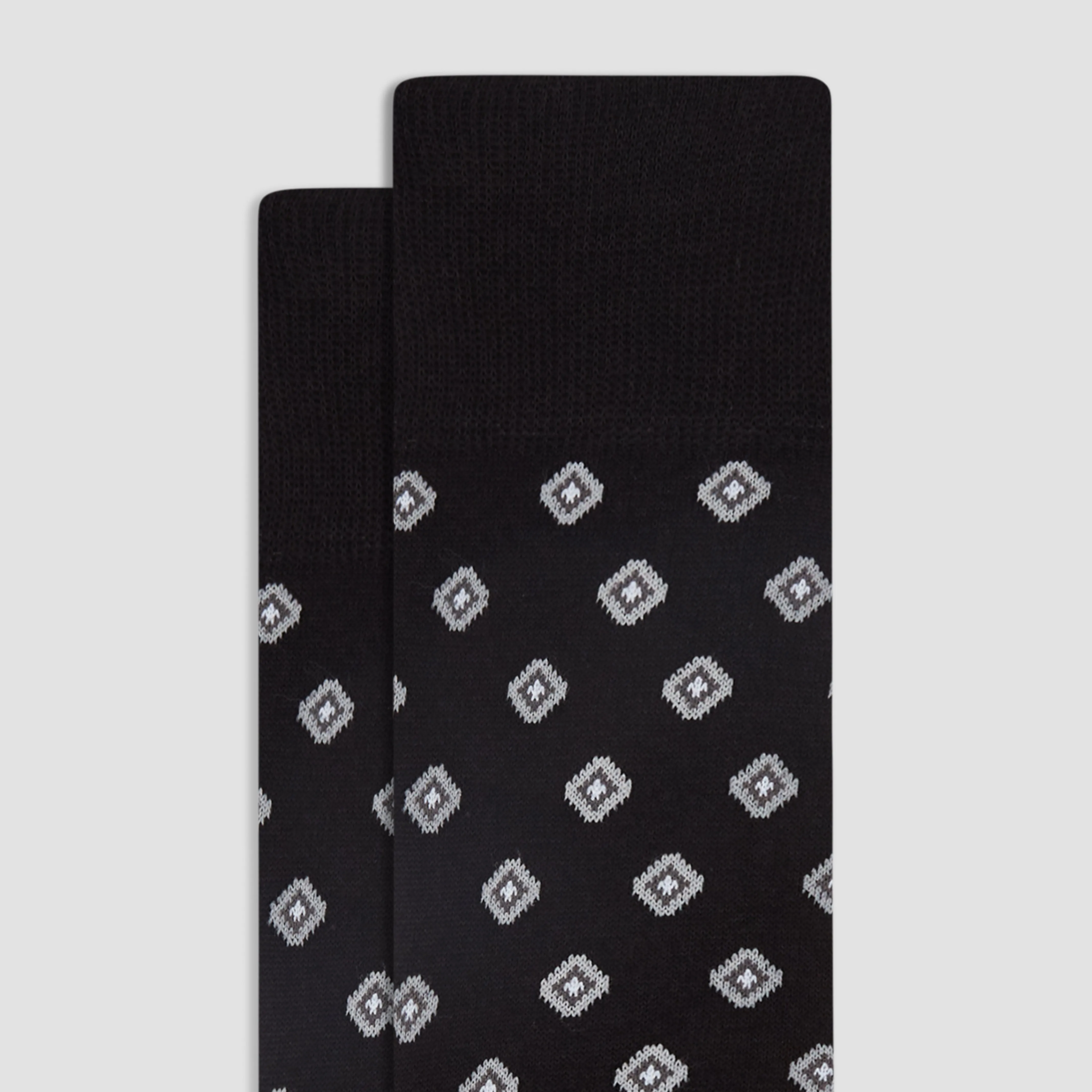 Geometric Mid-Calf Socks
