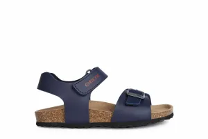 Geox - Ghita Boy Sandal - Navy/Red
