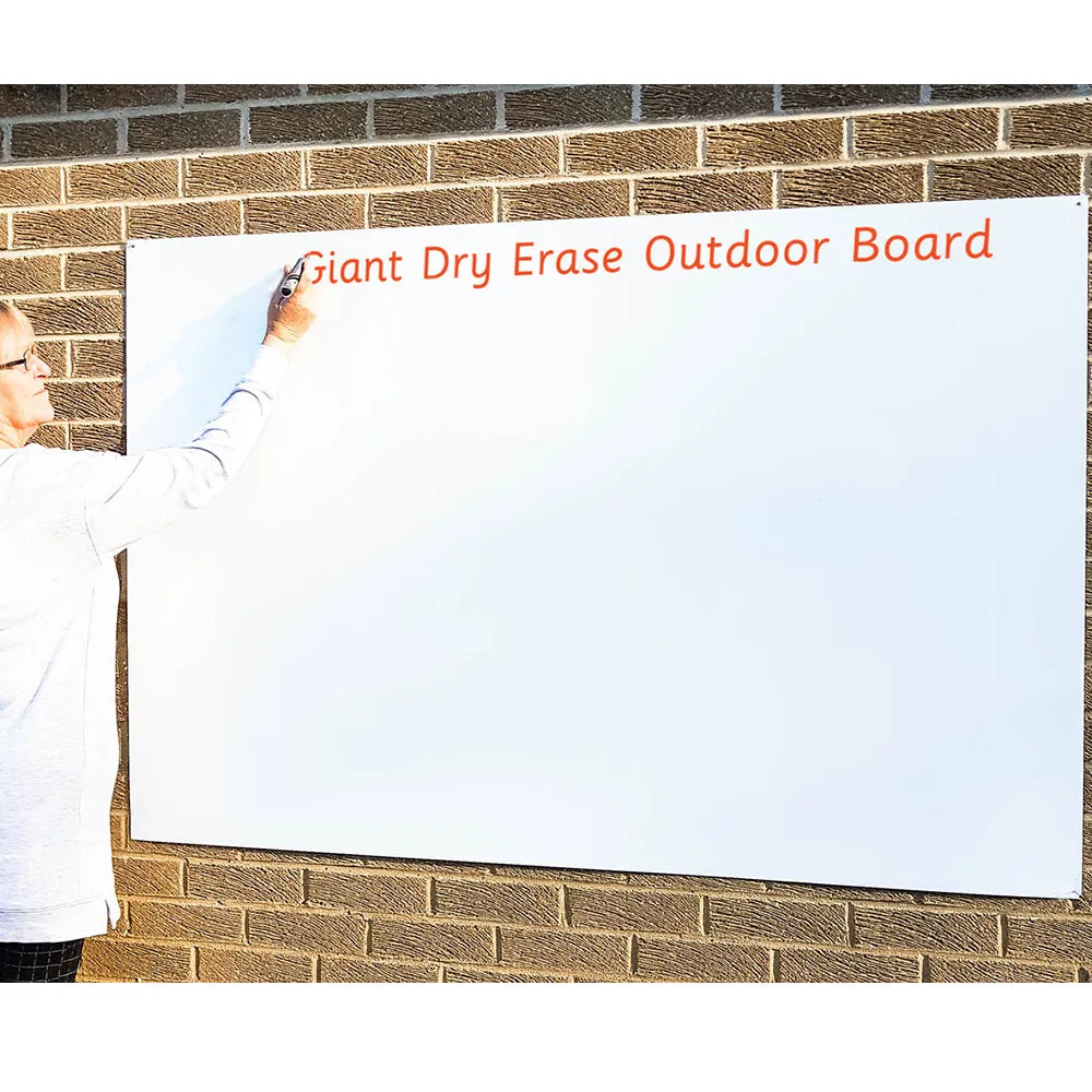 Giant Indoor/Outdoor Dry Erase Board