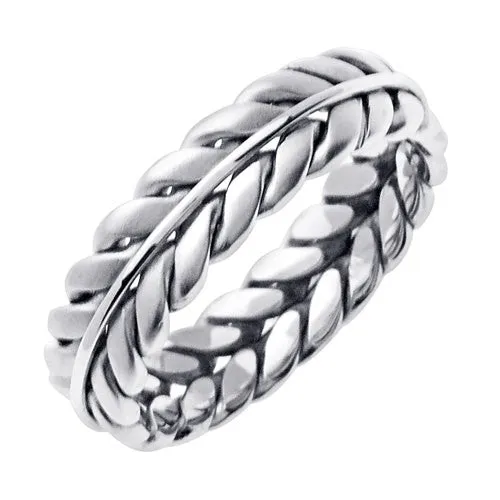 Hand Braided Ring Band