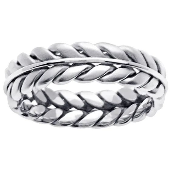 Hand Braided Ring Band