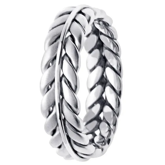 Hand Braided Ring Band