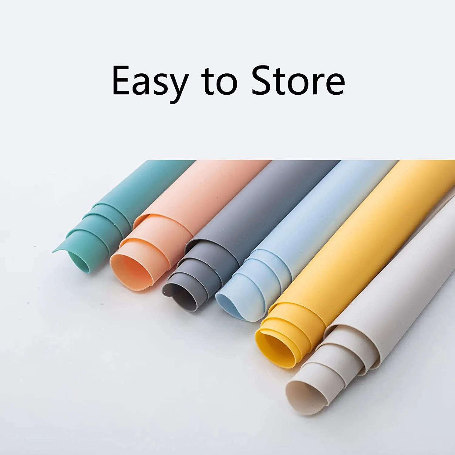 Homlly Heat Insulation Waterproof Non-slip Table Silicone Placemat