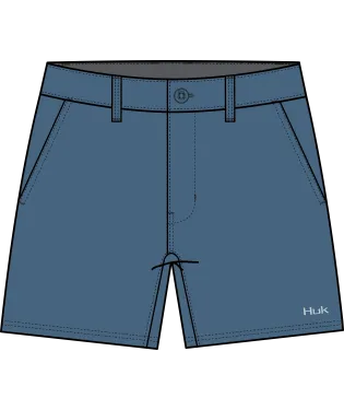 HUK PURSUIT SHORT - TITANIUM BLUE