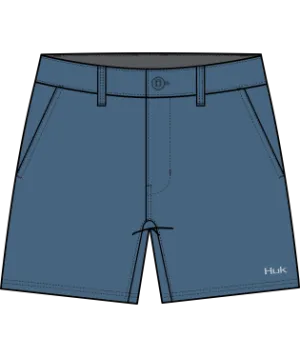 HUK PURSUIT SHORT - TITANIUM BLUE
