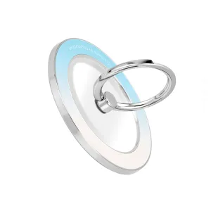 Iceberg Pastel - Silver MagSafe Phone Grip and Ring Holder Stand