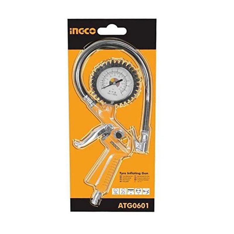 Ingco Tire Inflating Gun for Air Compressor Fitting Tools - ATG0601