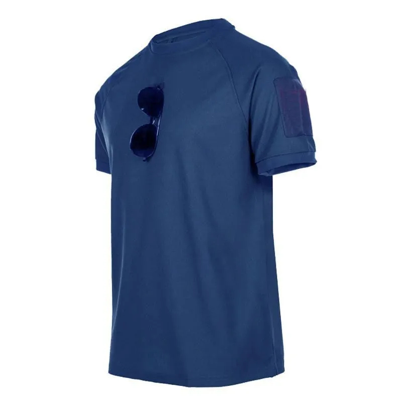 INSTOCK - Men Military Tactical Polos Outdoor Sport Quick Dry