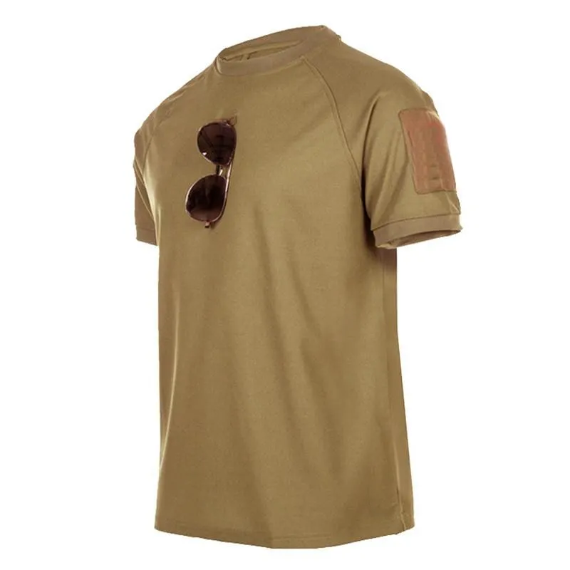 INSTOCK - Men Military Tactical Polos Outdoor Sport Quick Dry