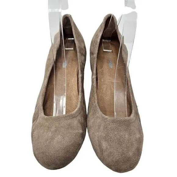 Jeffrey Campbell x Free People Bitsie Heels Nude Suede Pumps Women’s Size 9