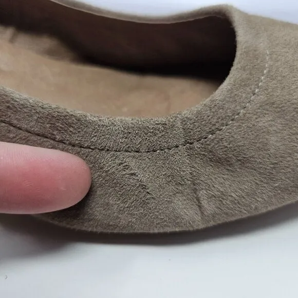 Jeffrey Campbell x Free People Bitsie Heels Nude Suede Pumps Women’s Size 9