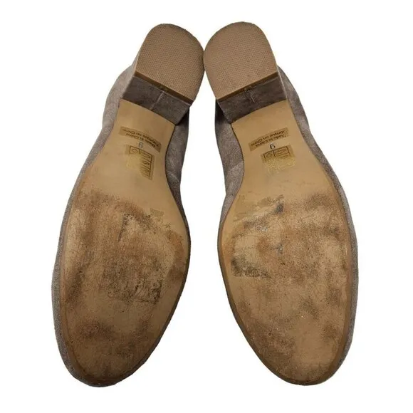 Jeffrey Campbell x Free People Bitsie Heels Nude Suede Pumps Women’s Size 9