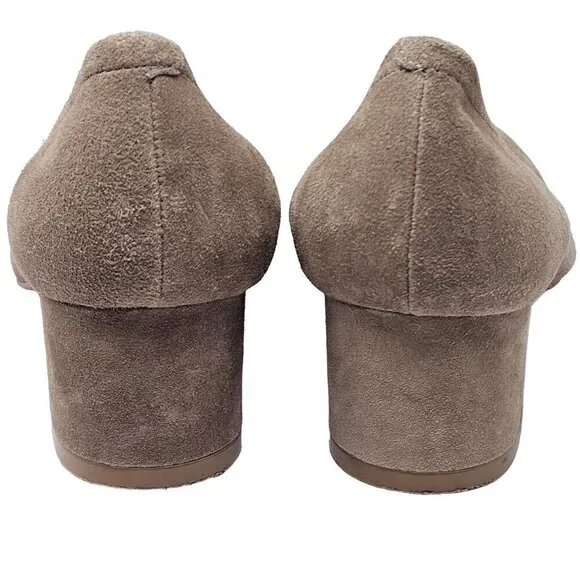 Jeffrey Campbell x Free People Bitsie Heels Nude Suede Pumps Women’s Size 9